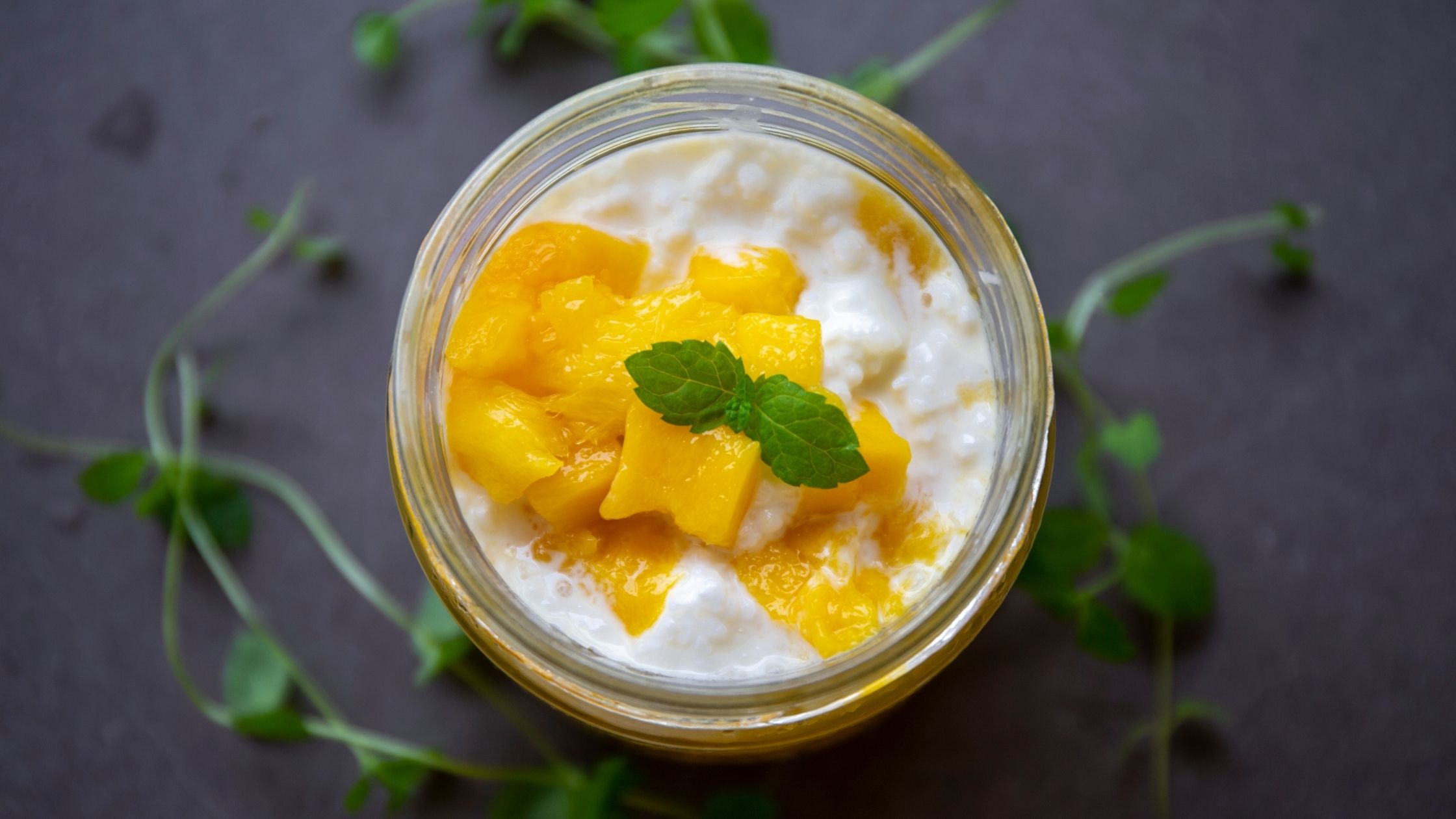 Mango-Tapioka-Pudding, Gesundes und leckeres Rezept. Gesundheits- und Ernährungscoach, Rosacea-Expertin, Claudia Rönsch, Hamburg